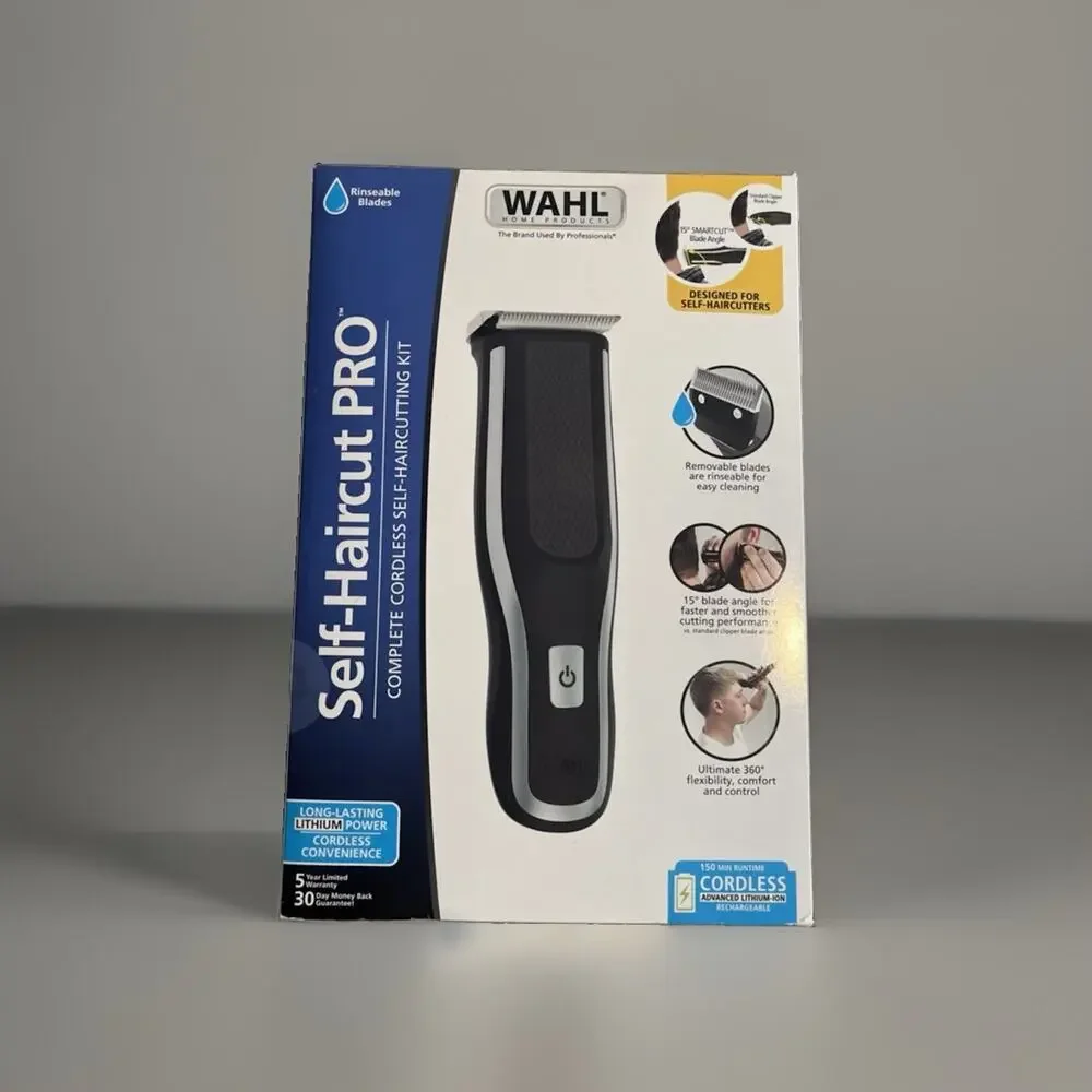 Wahl Clipper Self-Haircut Pro Lithium Ion Cordless Hair Clipper 3030831 NEW